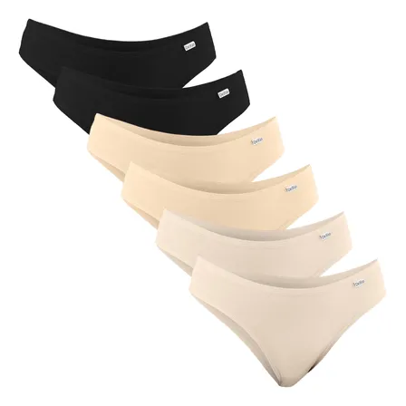 Kit 6 Calcinhas Biquini Em Algodão Cotton Original Delrio