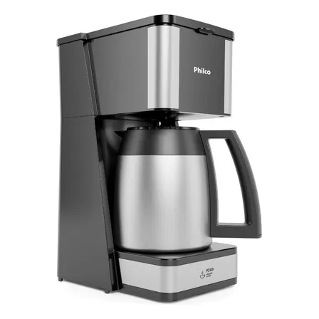Cafeteira Philco 40 Cafezinhos 1,6l Jarra Em Inox Pcf40d Preto 127v