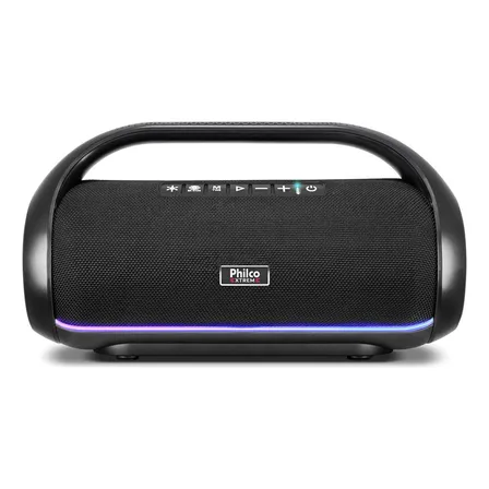 Caixa De Som Speaker Philco Extreme 220w Pbs220bt Preto 127/220v