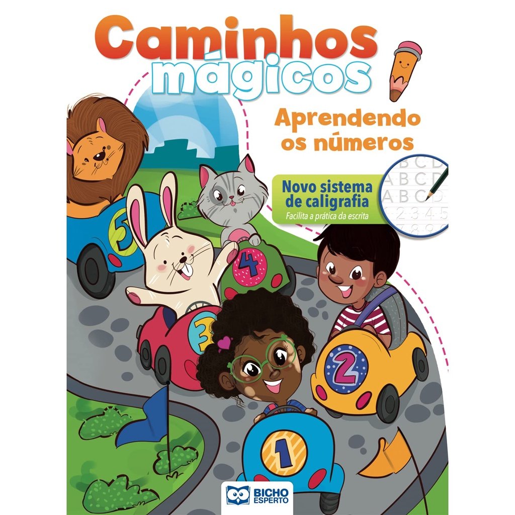 Livro Caminhos Magicos - Aprendendo Os Numeros