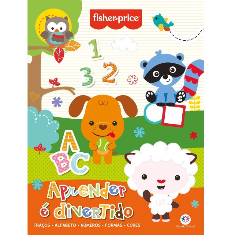 Livro Almanaque escolar Fisher Price - Aprender é divertido