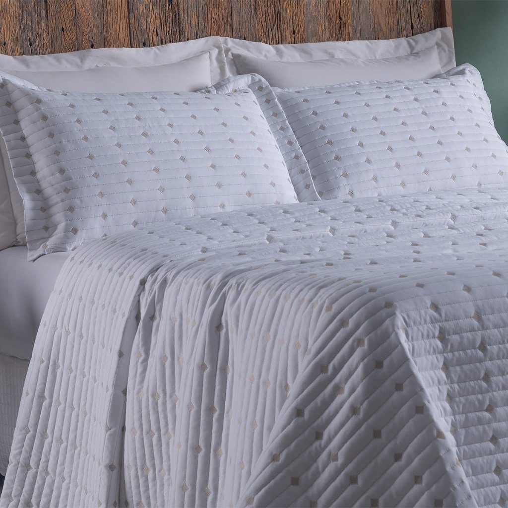 Cobre Leito Decor SOLTEIRO CASAL QUEEN KING 200 Fios Toque Fino de Requinte