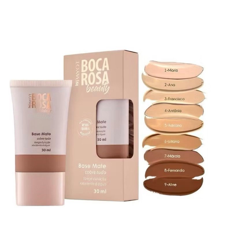 Base Mate Cobre Tudo 30ml Boca / Rosa Beauty