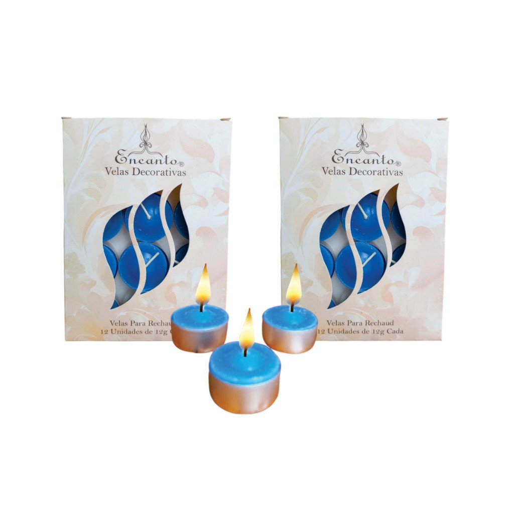 Velas Aromáticas Lavanda 24 Unidades Recho
