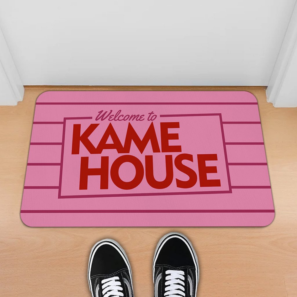 Tapete Decorativo Emborrachado - WELCOME TO KAME HOUSE
